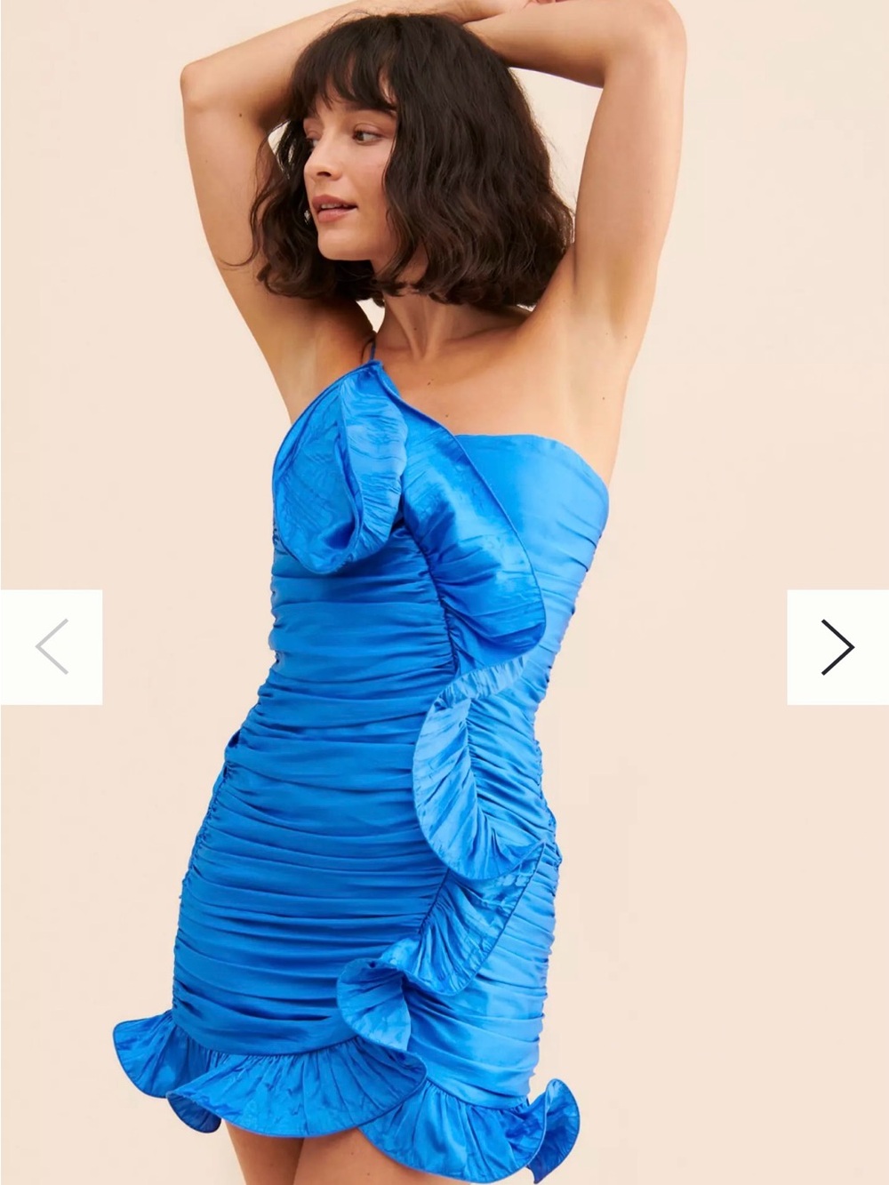 Anthropologie 4Si3nna Ruffle Cocktail Dress